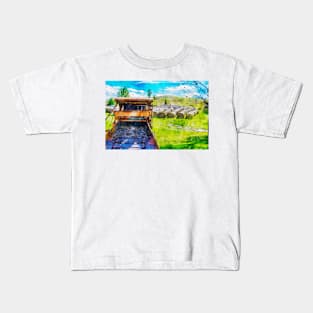 Hay Bales 3 Kids T-Shirt